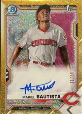 Mariel Bautista [Gold Shimmer Refractor] #CPA-MB