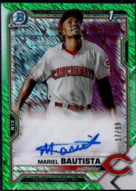 Mariel Bautista [Green Shimmer Refractor] #CPA-MB
