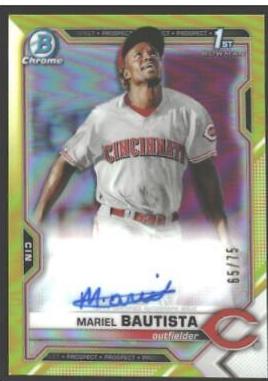 Mariel Bautista [Yellow Refractor] #CPA-MB