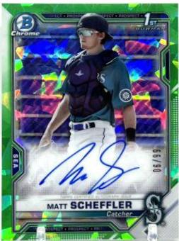 Matt Scheffler [Green Atomic Refractor] #CPA-MSC