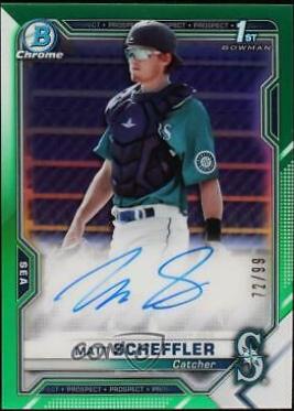 Matt Scheffler [Green Refractor] #CPA-MSC