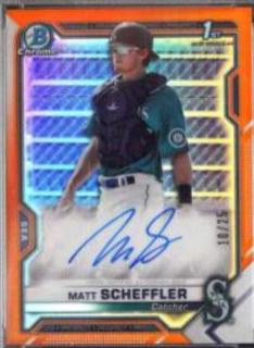 Matt Scheffler [Orange Refractor] #CPA-MSC