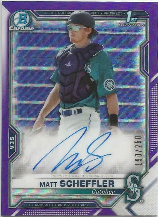 Matt Scheffler [Purple Refractor] #CPA-MSC