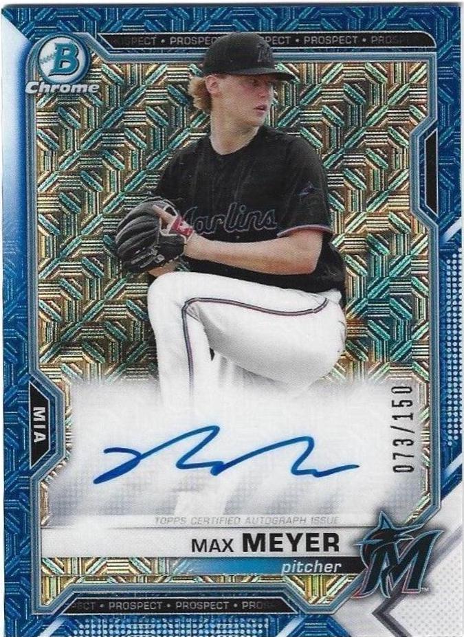 Max Meyer [Blue Refractor] #CPA-MME