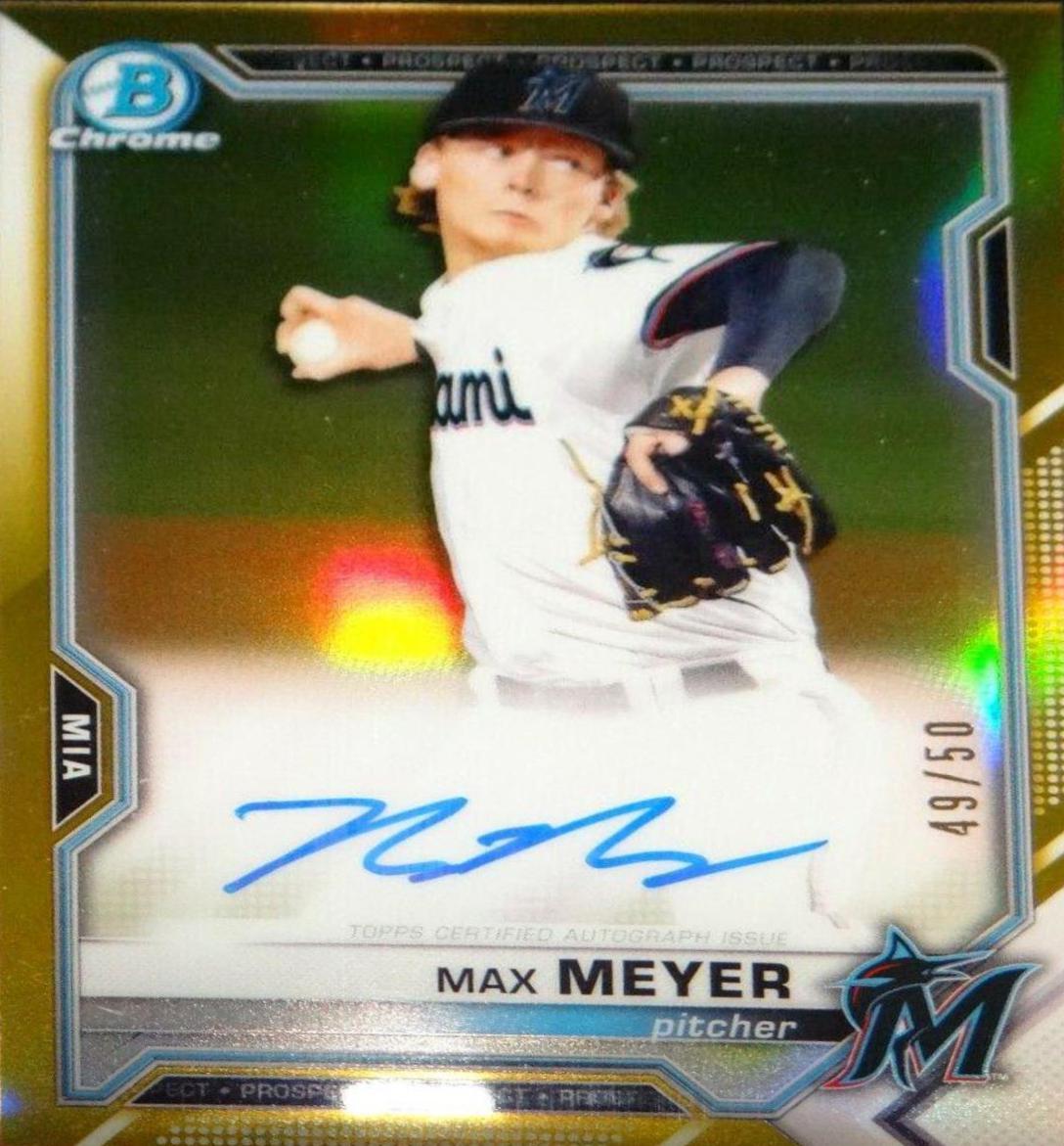 Max Meyer [Gold Refractor] #CPA-MME