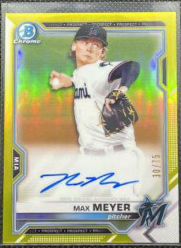 Max Meyer [Yellow Refractor] #CPA-MME
