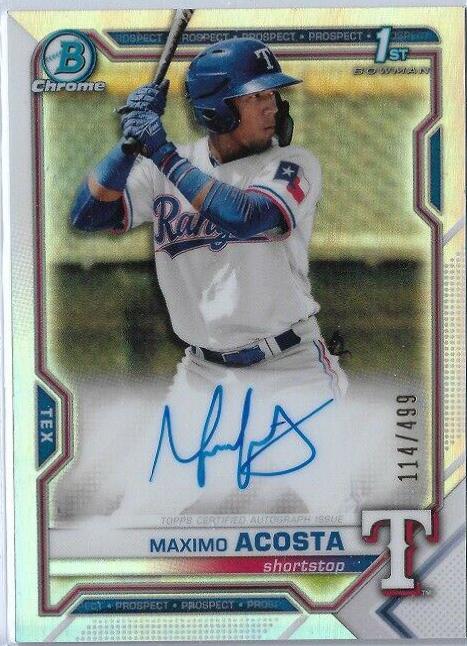 Maximo Acosta [Refractor] #CPA-MA