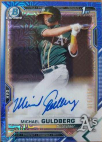 Michael Guldberg [Blue Refractor] #CPA-MG