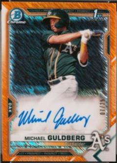 Michael Guldberg [Orange Wave Refractor] #CPA-MG