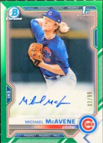 Michael McAvene [Green Refractor] #CPA-MM