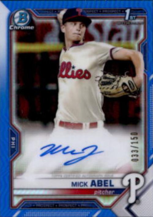 Mick Abel [Blue Refractor] #CPA-MAB