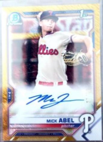 Mick Abel [Gold Refractor] #CPA-MAB