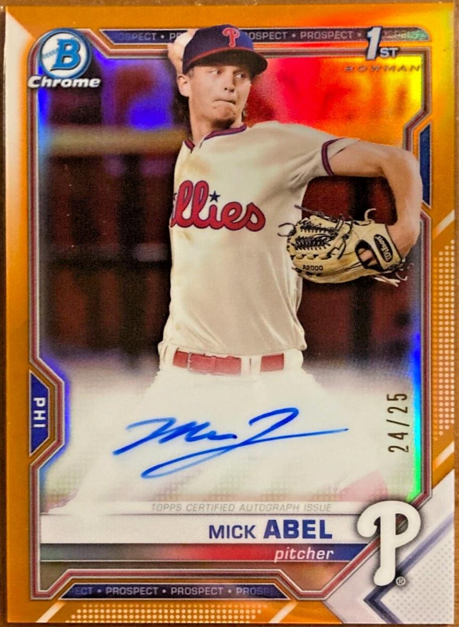 Mick Abel [Orange Refractor] #CPA-MAB