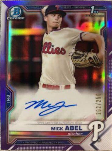 Mick Abel [Purple Refractor] #CPA-MAB
