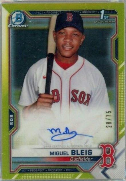 Miguel Bleis [Yellow Refractor] #CPA-MBL