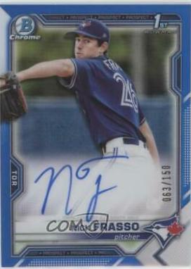 Nick Frasso [Blue Refractor] #CPA-NF