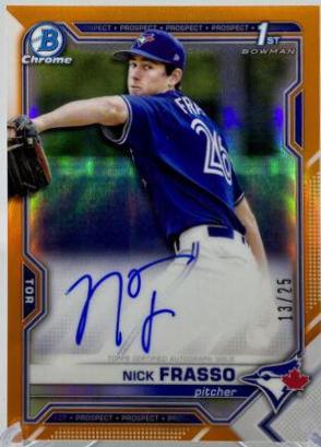 Nick Frasso [Orange Refractor] #CPA-NF