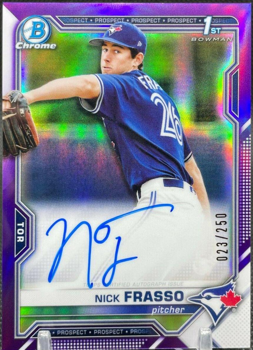 Nick Frasso [Purple Refractor] #CPA-NF