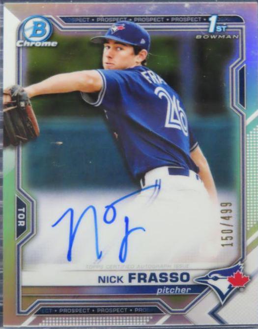 Nick Frasso [Refractor] #CPA-NF