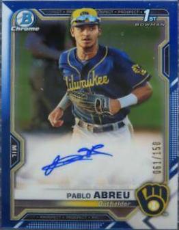 Pablo Abreu [Blue Refractor] #CPA-PA