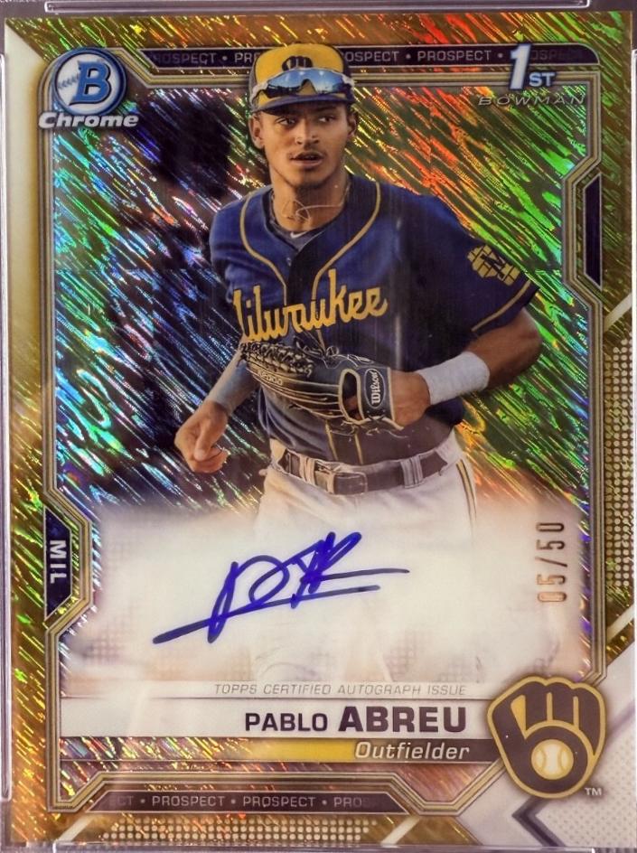 Pablo Abreu [Gold Refractor] #CPA-PA
