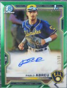 Pablo Abreu [Green Refractor] #CPA-PA