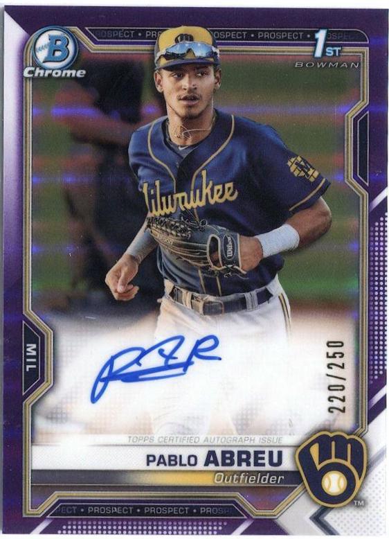 Pablo Abreu [Purple Refractor] #CPA-PA