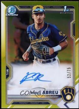 Pablo Abreu [Yellow Refractor] #CPA-PA