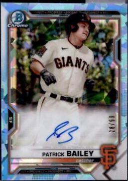 Patrick Bailey [Green Refractor] #CPA-PB