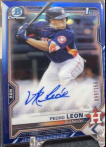Pedro Leon [Blue Refractor] #CPA-PL