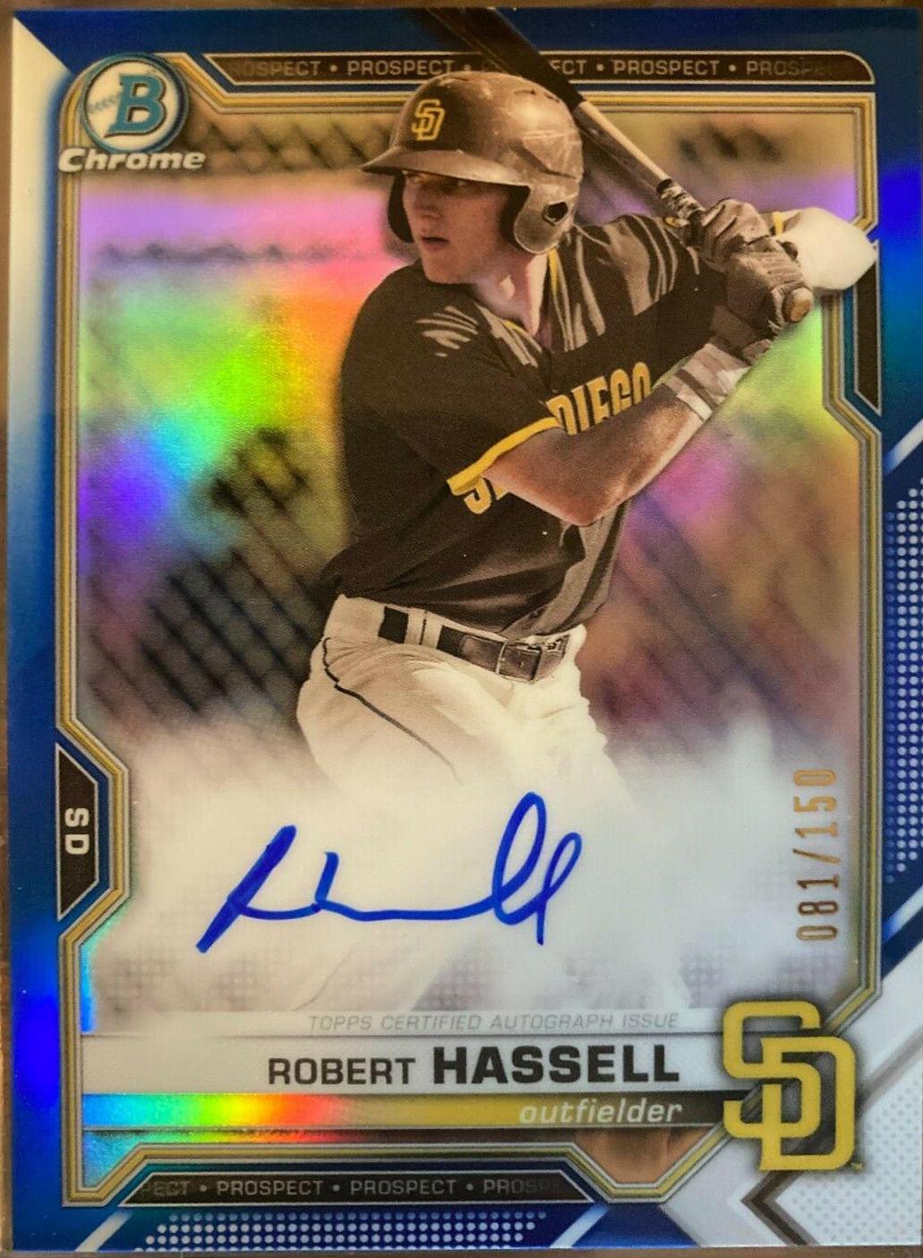 Robert Hassell [Blue Refractor] #CPA-RH