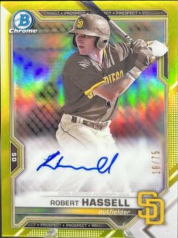Robert Hassell [Yellow Refractor] #CPA-RH