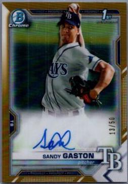 Sandy Gaston [Gold Refractor] #CPA-SG