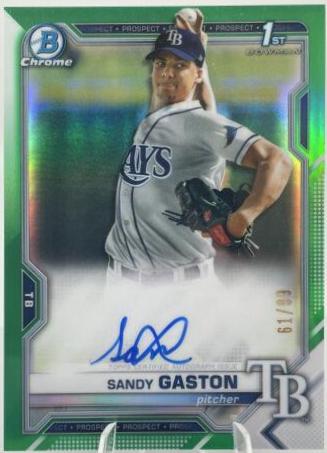 Sandy Gaston [Green Refractor] #CPA-SG