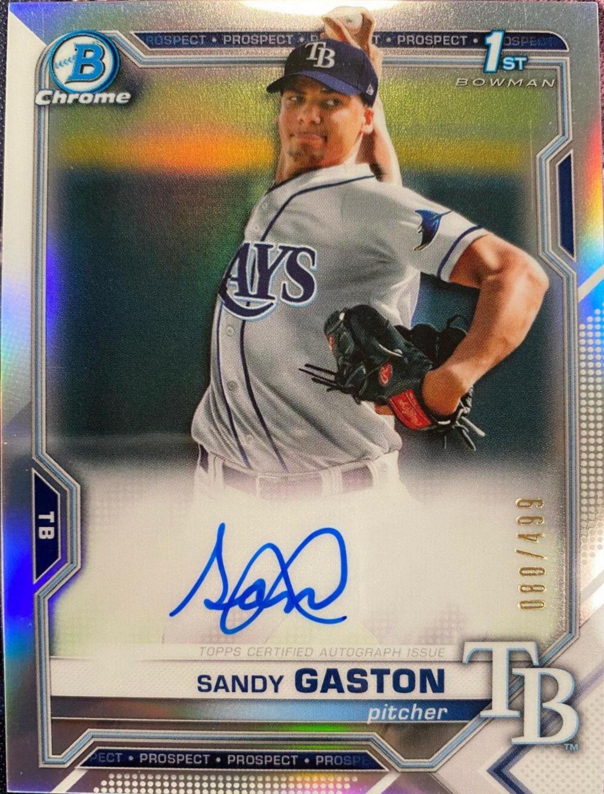 Sandy Gaston [Refractor] #CPA-SG