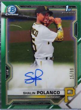 Shalin Polanco [Green Refractor] #CPA-SP