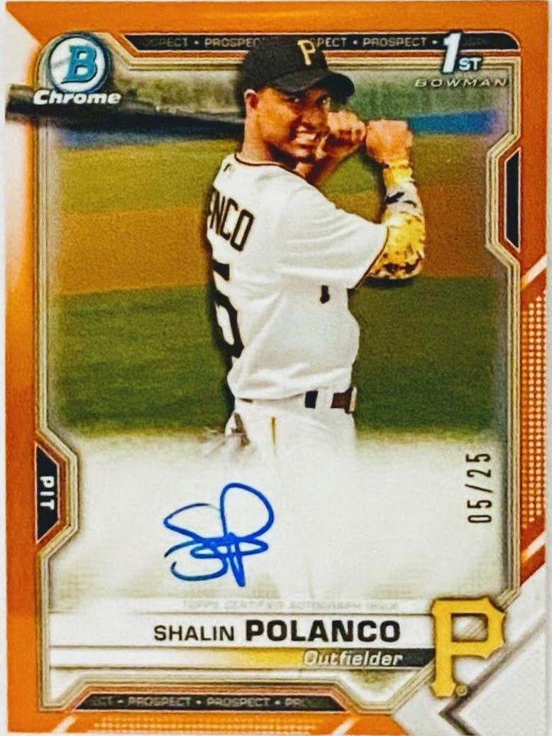 Shalin Polanco [Orange Refractor] #CPA-SP