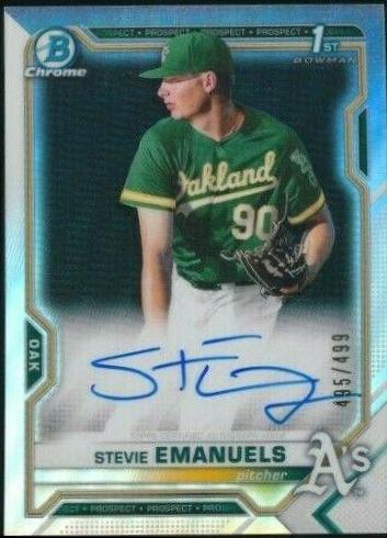 Stevie Emanuels [Refractor] #CPA-SE