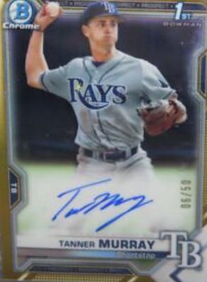 Tanner Murray [Gold Refractor] #CPA-TM