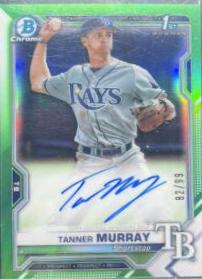 Tanner Murray [Green Refractor] #CPA-TM