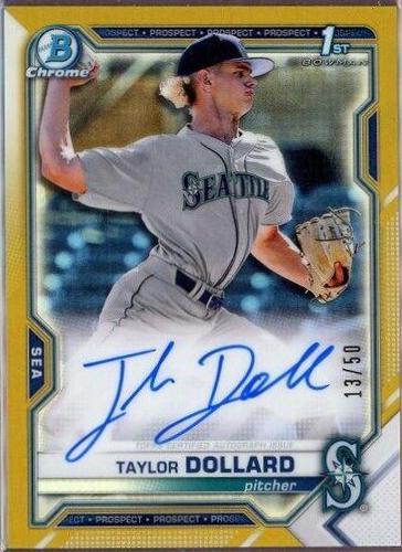 Taylor Dollard [Gold Refractor] #CPA-TDO