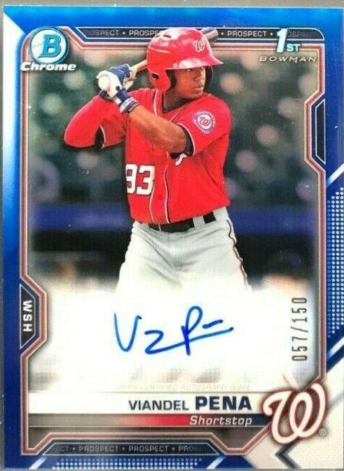 Viandel Pena [Blue Refractor] #CPA-VP