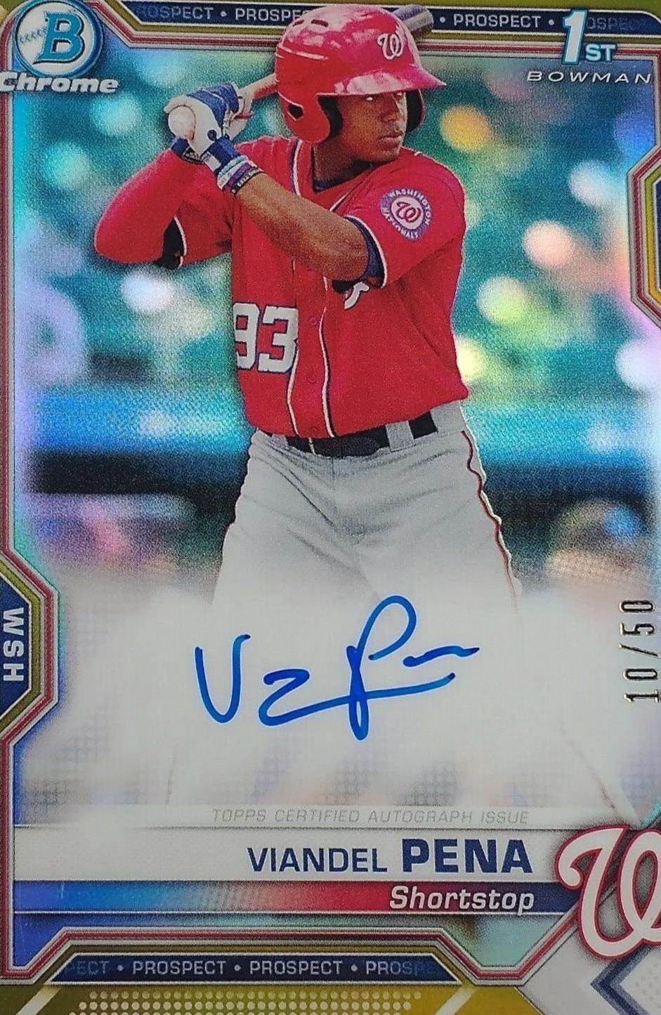 Viandel Pena [Gold Refractor] #CPA-VP