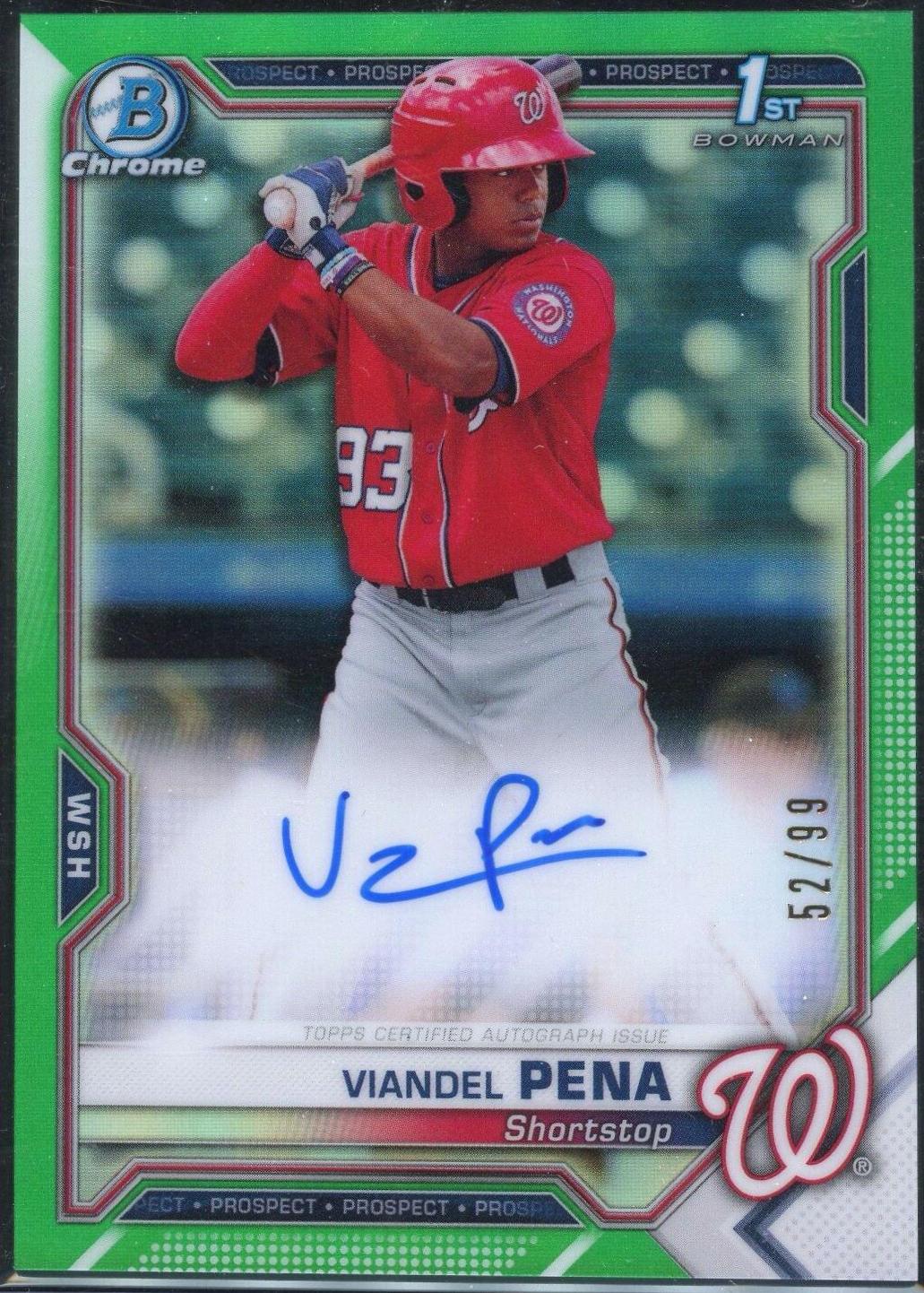 Viandel Pena [Green Refractor] #CPA-VP