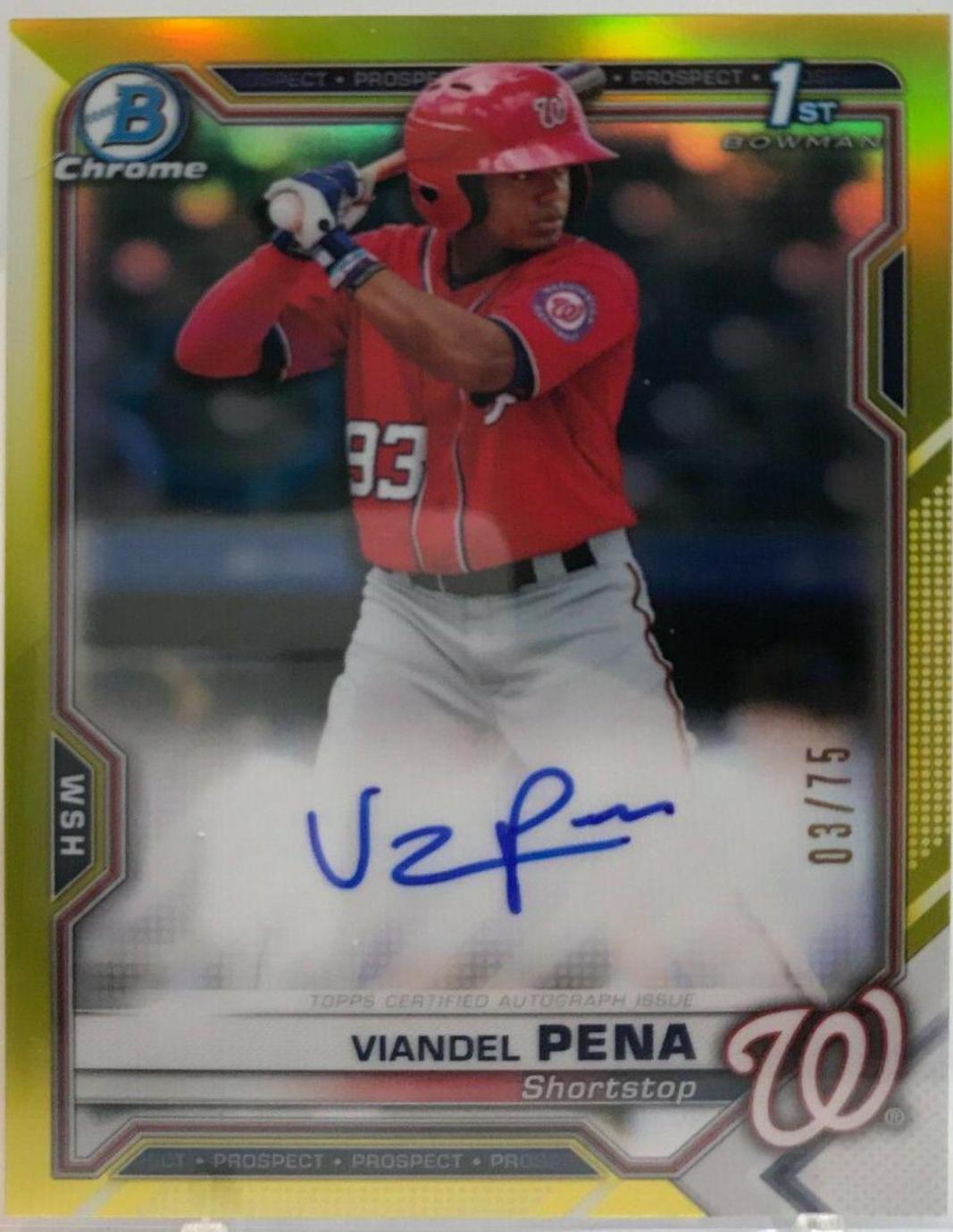 Viandel Pena [Yellow Refractor] #CPA-VP