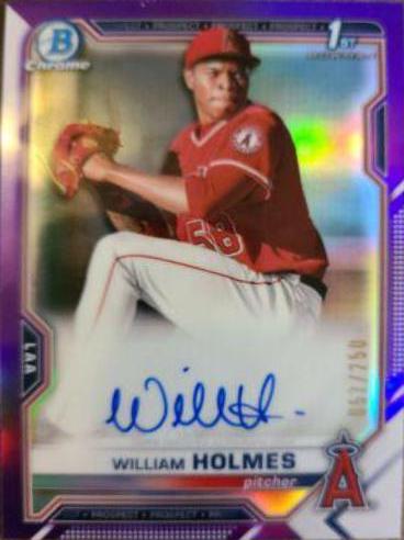 William Holmes [Purple Refractor] #CPA-WH