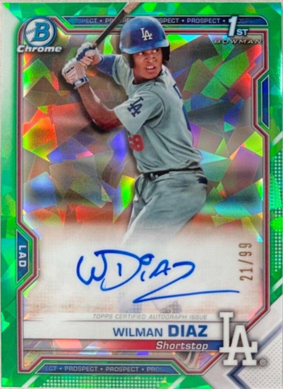 Wilman Diaz [Green Atomic Refractor] #CPA-WD