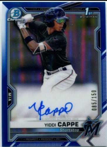 Yiddi Cappe [Blue Refractor] #CPA-YC