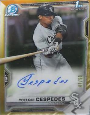 Yoelqui Cespedes [Gold Refractor] #CPA-YC