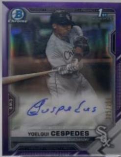 Yoelqui Cespedes [Purple Refractor] #CPA-YC